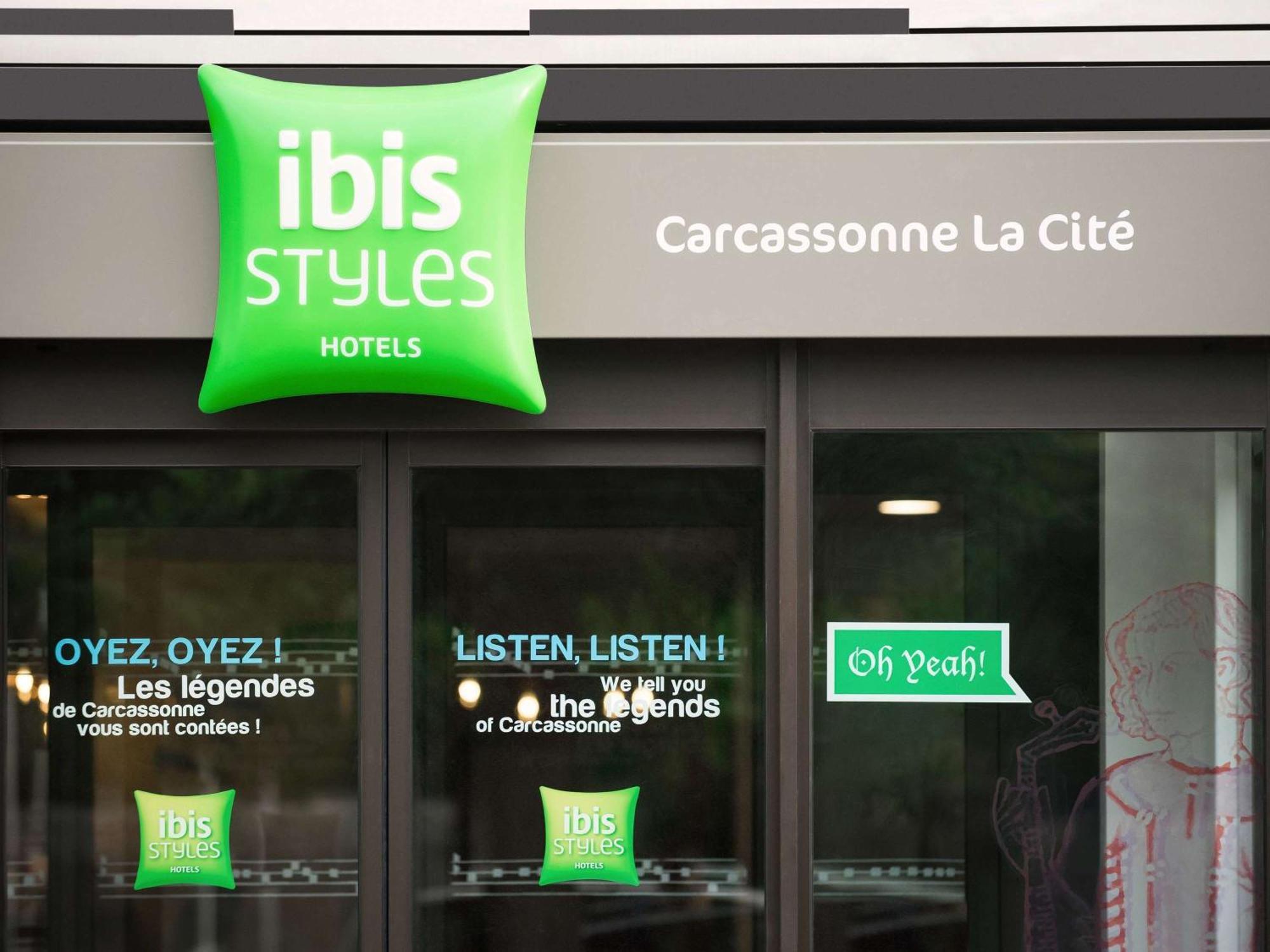 Ibis Styles Carcassonne La Cite Hotel Eksteriør billede